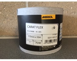 Sandpaper 50m/240 grit grey Mirka
